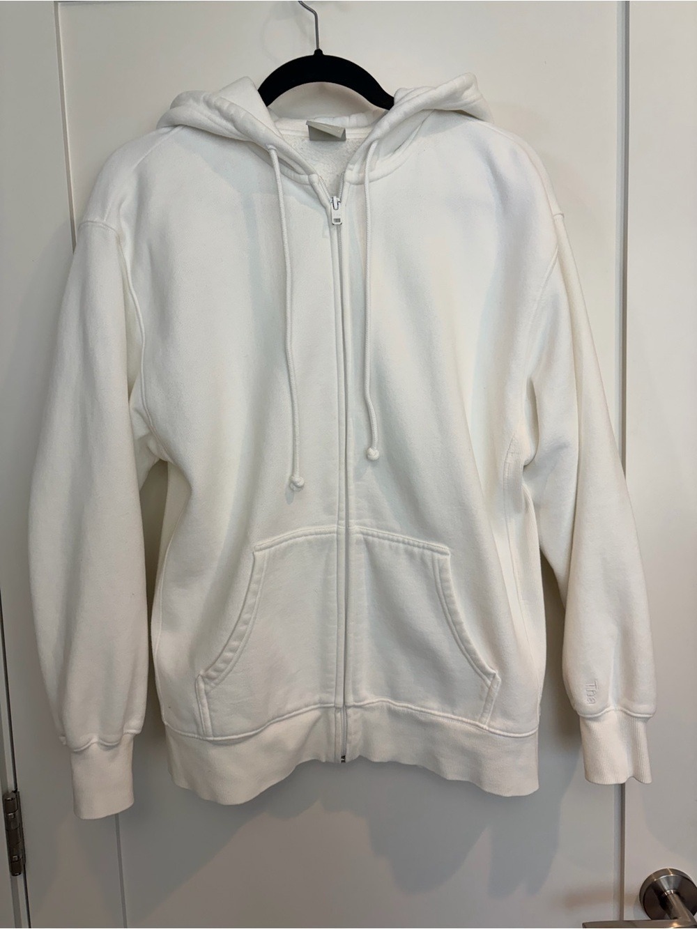 TNA White CozyFleece Hoodie